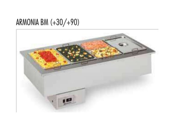 Vetrina calda Drop-in da incasso Armonia 5 BM